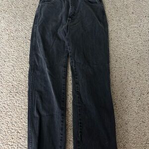 Hollister Men's Dark Gray Straight Jeans